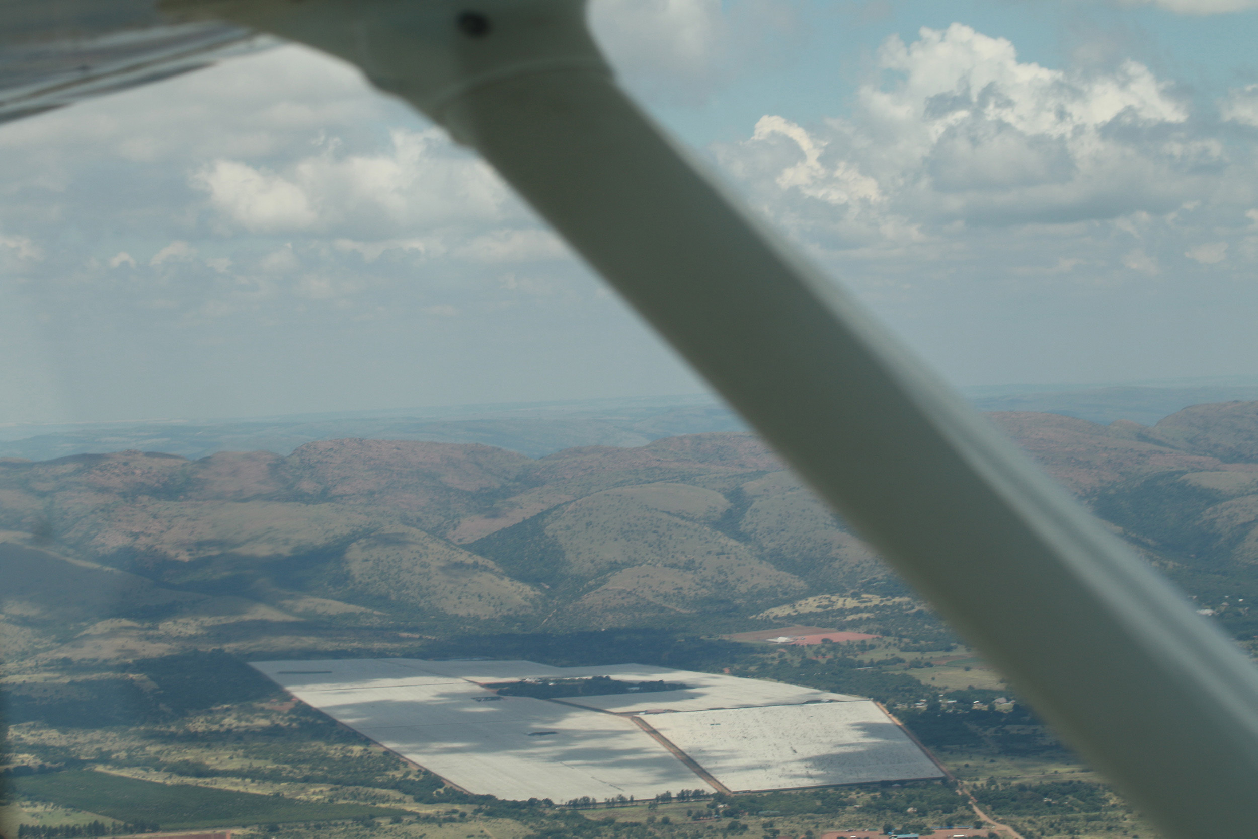 ZS-LLY North of the Magaliesberg